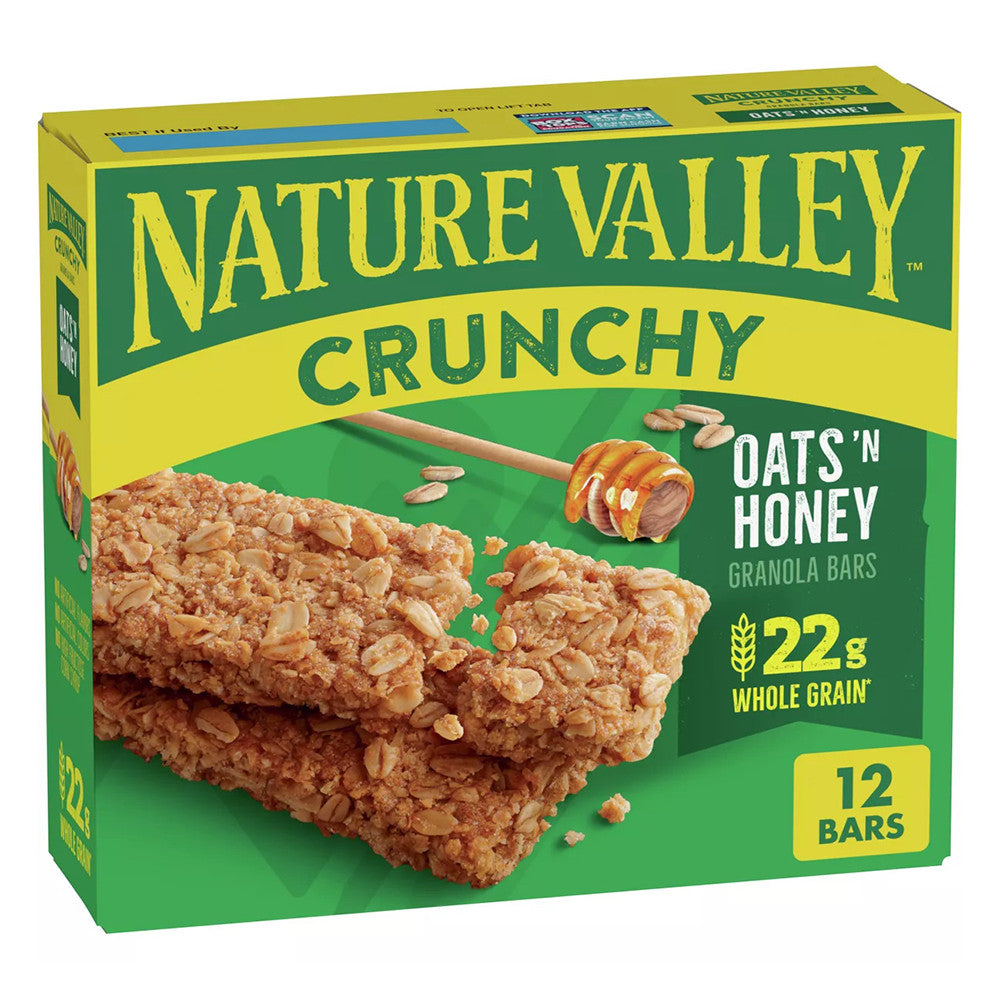 Nature Valley Crunchy Granola Bars, Oats N Honey, 8.94 Oz